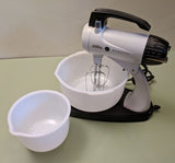 Sunbeam Mixmaster Stand Mixer and GlasBake bowls - AtomicAge F*S