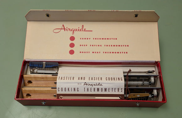 Airguide Thermometer set c1955 F*S