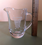 1952 * United States Military Academy West Point leaded glass pitcher F*S