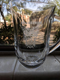 1952 * United States Military Academy West Point leaded glass pitcher F*S