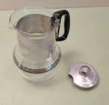 Silex Glass And Aluminum Stove Top Coffee Pot with a glass bubbling top F*S