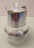 Silex Glass And Aluminum Stove Top Coffee Pot with a glass bubbling top F*S