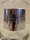 Silex Glass And Aluminum Stove Top Coffee Pot with a glass bubbling top F*S