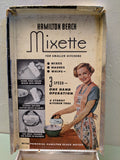 Hamilton Beach Mixette, 1940s and mid-century for sure F*S