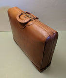 Schell Tripak Leather overnight case