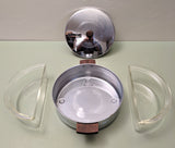 Art Deco Manning Bowman divided serving dish - 1940 F*S