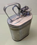 Eagle Stainless* Steel Laboratory Safety Can, 1 Gal, Model 1301 F*S