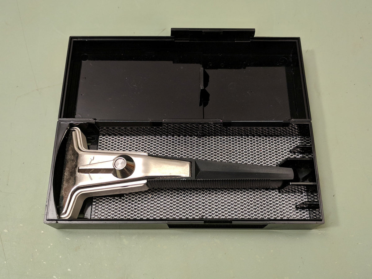 1968 Gillette * Techmatic Safety Razor With Original Case F*S – Reticulum