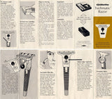 1968 Gillette * Techmatic Safety Razor With Original Case F*S