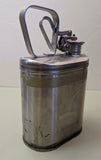 Eagle Stainless* Steel Laboratory Safety Can, 1 Gal, Model 1301 F*S