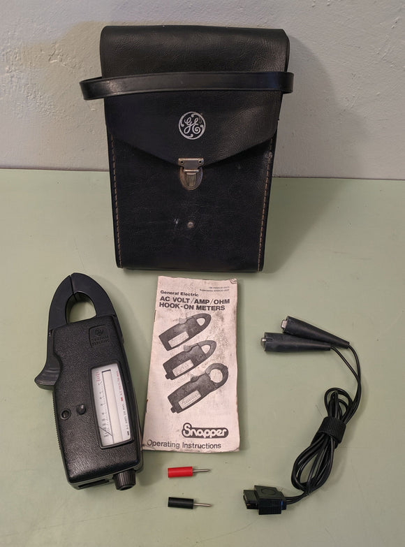 GE Snapper model 942 Clamp-on amp meter F*S – Reticulum