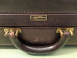 Hartmann 21" train car Belting Leather carry-on F*S