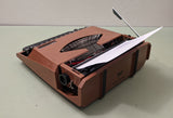 SCM Smith-Corona Karmann Ghia Super G Typewriter - Brown