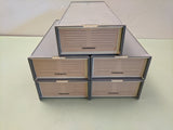 Kindermann 35mm Slide Storage Chest F*S  with 2 Universal Trays for 100x 5 x 5cm Slide Mounts