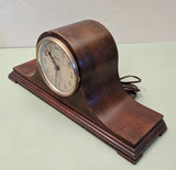 Revere Inlaid Tambour Chiming Mantle Clock  - 1934 F*S