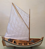 Captian's gig - wood* and canvas 1/24 scale model F*S