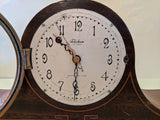 Revere Inlaid Tambour Chiming Mantle Clock  - 1934 F*S