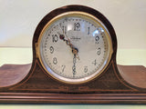 Revere Inlaid Tambour Chiming Mantle Clock  - 1934 F*S