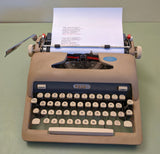 Royal Heritage Deluxe Portable Manual Typewriter F*S