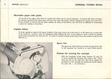 Hermes 3000 1st gen Manual Portable Typewriter owner's and user's manual PDF format