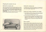 Hermes 3000 2nd gen Manual Portable Typewriter owner's and user's manual PDF format