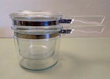 PYREX Flameware 6283 Double Boiler with Lid F*S