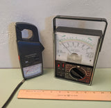 Micronta 22-204C Range-Doubler F*S VOM and Micronta 7-Range AC Volt-Ammeter Catalog No 22-161 F*S