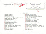 Hermes 2000 Manual Portable Typewriter owner's and user's manual PDF format
