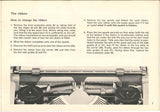 Hermes Media 3 Manual Portable Typewriter owner's and user's manual PDF format