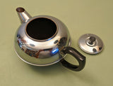 Britdis chrome* on copper 6 cup teapot F*S