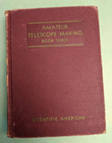 Amateur Telescope Making Scientific American 3 volume set 1935.1953.1980 F*S