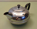 Britdis chrome* on copper 6 cup teapot F*S