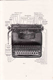 Smith-Corona Sterling Floating-Shift Manual Portable Typewriter owner's and user's manual PDF format