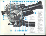 Beaulieu R. 16 movie camera brochure and owner's and user's manual PDF format