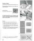 Elna Supermatic Sewing Machine owner's and user's manual PDF format