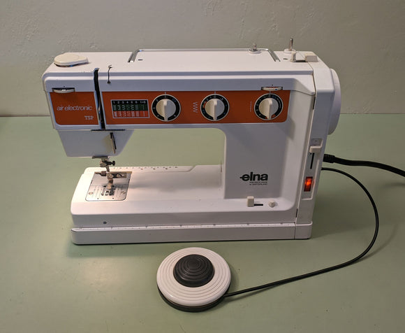 Elna TSP Air Electronic Sewing Machine owner's and user's manual PDF format