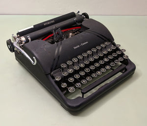 Smith-Corona Sterling Floating-Shift Manual Portable Typewriter owner's and user's manual PDF format