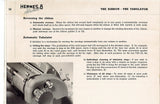 Hermes 8 Typewriter PDF owner's and user's manual