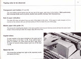 Hermes 9 Typewriter owner's and user's manual PDF format