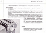 Hermes 9 Typewriter owner's and user's manual PDF format