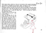 Adler J2 - J4 Manual Portable Typewriter owner's and user's manual PDF format