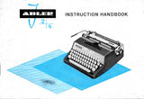 Adler J2 - J4 Manual Portable Typewriter owner's and user's manual PDF format