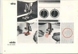 Elna Elnita ZZ Sewing Machine owner's and user's manual PDF format