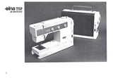 Elna TSP Air Electronic Sewing Machine owner's and user's manual PDF format