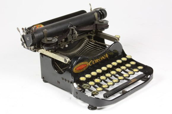 Corona No. 3 Manual Portable Typewriter owner's and user's manual PDF format