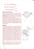 Olympia SM 3 Manual Portable Typewriter owner's and user's manual PDF format