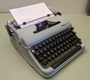 Olympia SM 3 Manual Portable Typewriter owner's and user's manual PDF format