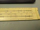 Pickett * Slide Rule Model Microline 120 With Original Case-Excellent F*S