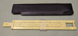 Pickett * Slide Rule Model Microline 120 With Original Case-Excellent F*S