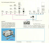 Ernst LEITZ * Leica M 3 system sales brochure - 1963 F*S
